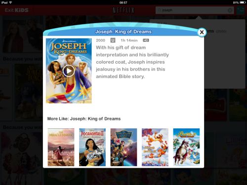 Netflix Movies for Kids