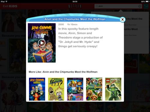 Alvin and the Chipmunks on Netflix