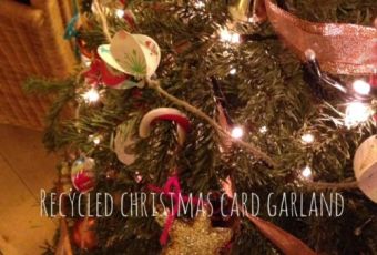 Recycling Christmas Cards