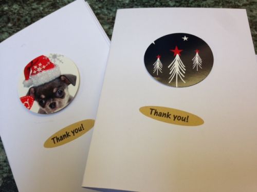 Christmas Thank you Cards